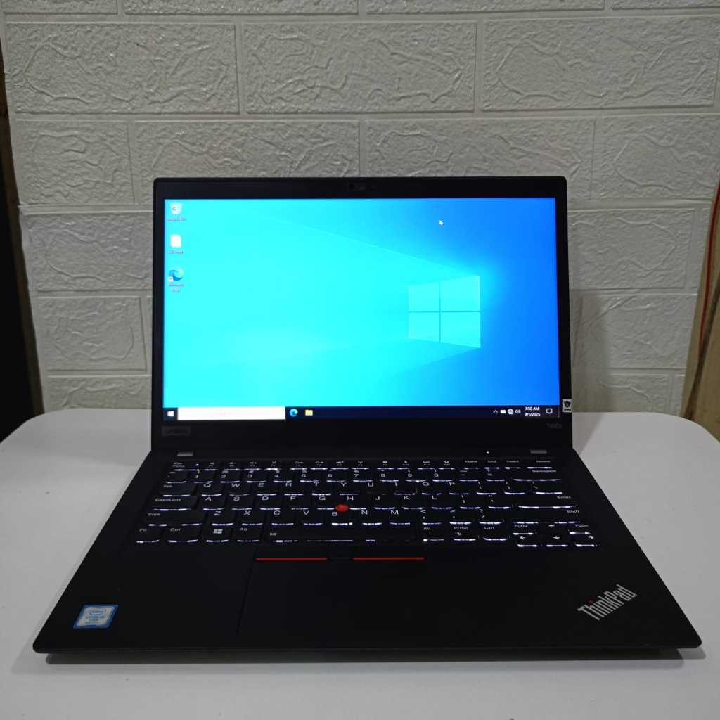 LAPTOP SECOND LENOVO THINKPAD T490S TOUCHSCREEN CORE I5 GEN 8 8GB ONBOARD DDR4 1TB SSD MULUS NO MINU