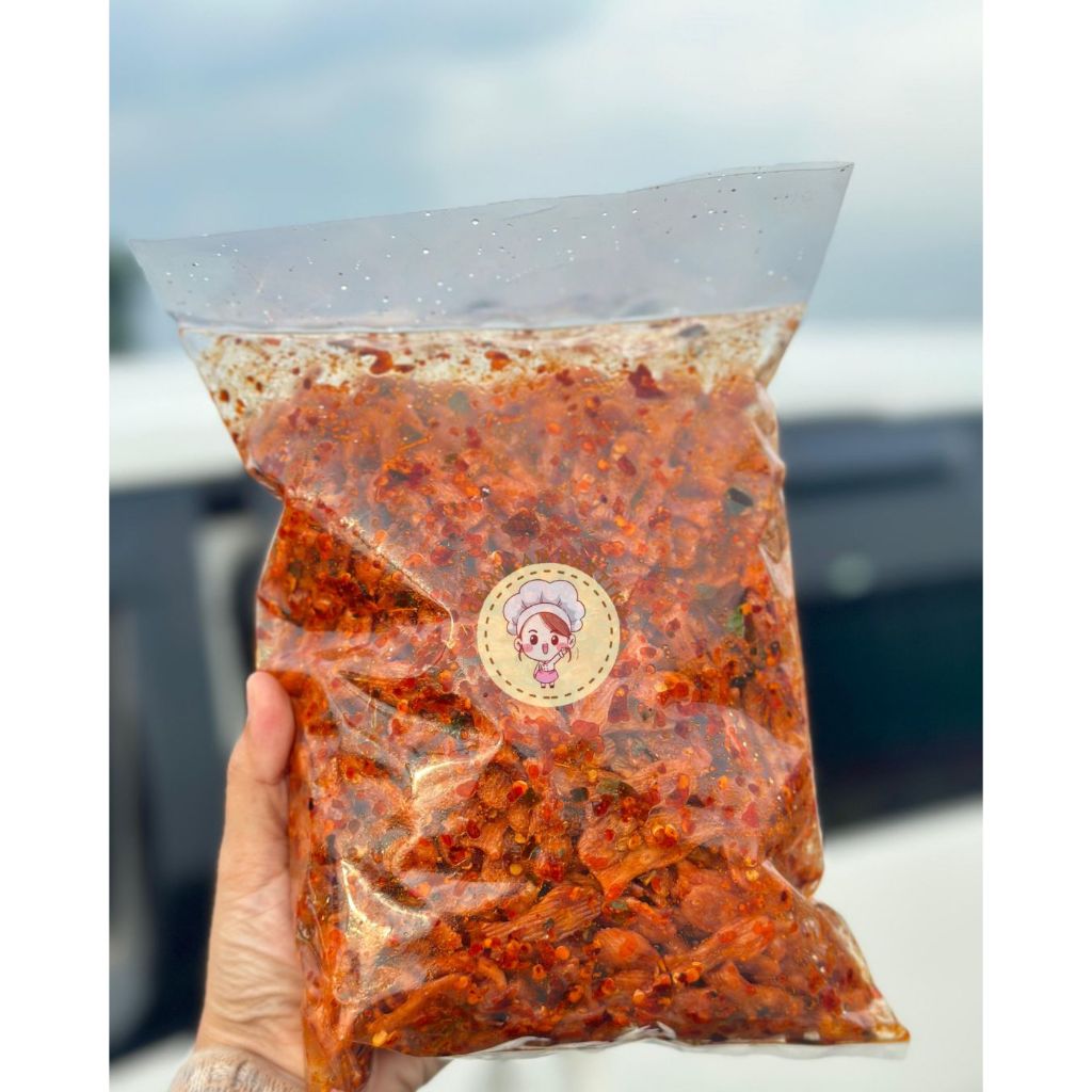 

500 GR KERUPUK IKAN JADUL I PEDAS GURIH I TIDAK KERAS