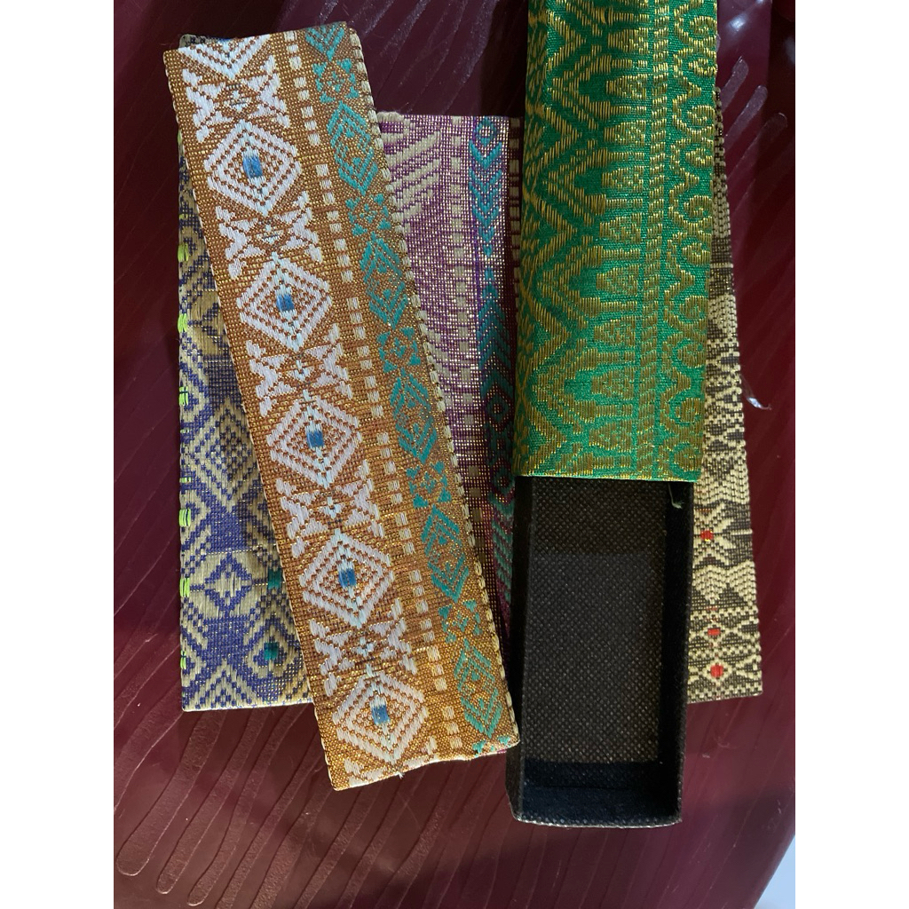 

Tempat Pensil Batik Jogya Murah Motif Batik Songket Unik/ Kotak pesil/ Pencil Case