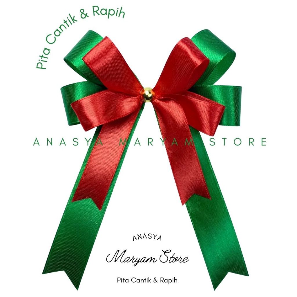 

Pita Hampers Siap pakai double mutiara gold/ PIta saouvenir siap pakai double/ Pita hiasan