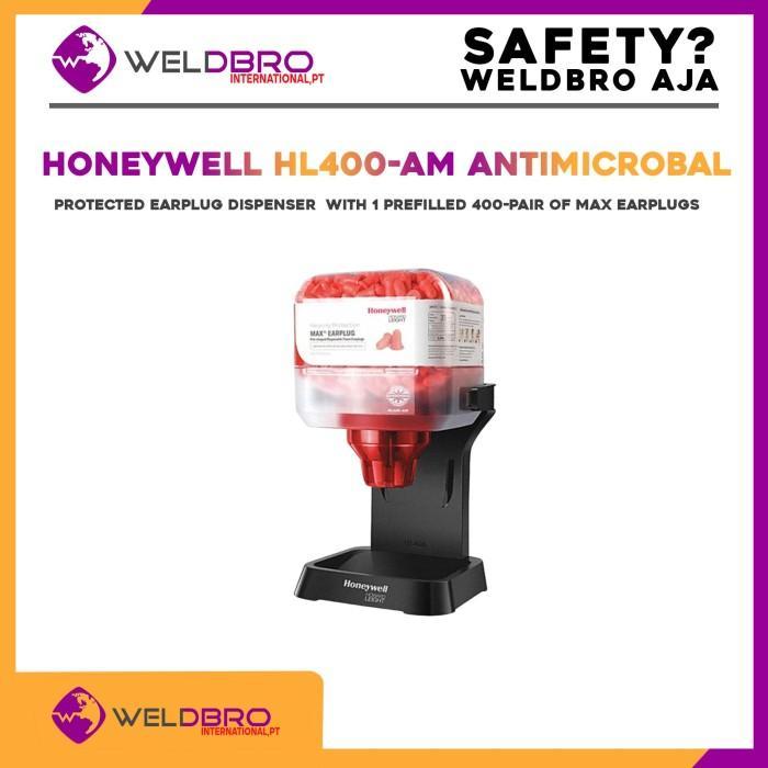 Honeywell HL400-AM Antimicrobal Protected Earplug Dispenser With Refil