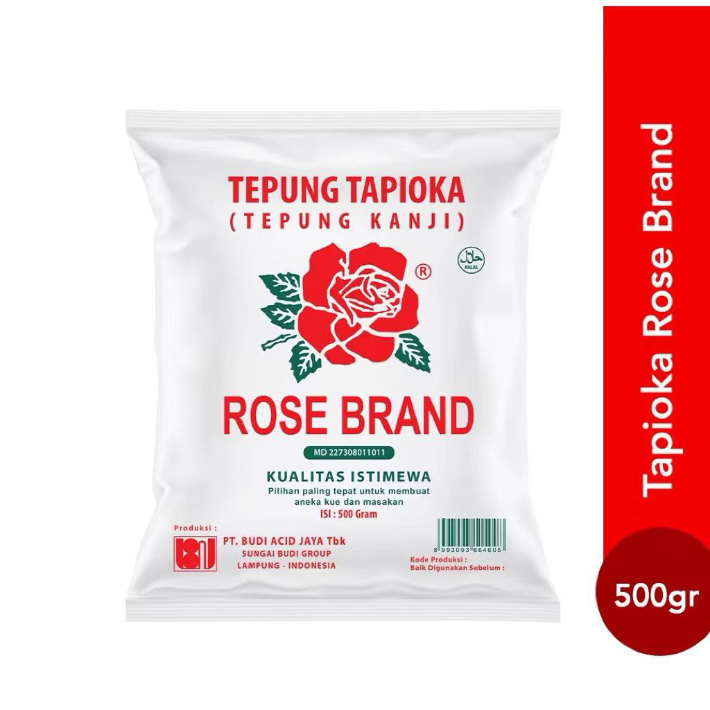 

Tepung Tapioka Kanji Rose Brand 500gr