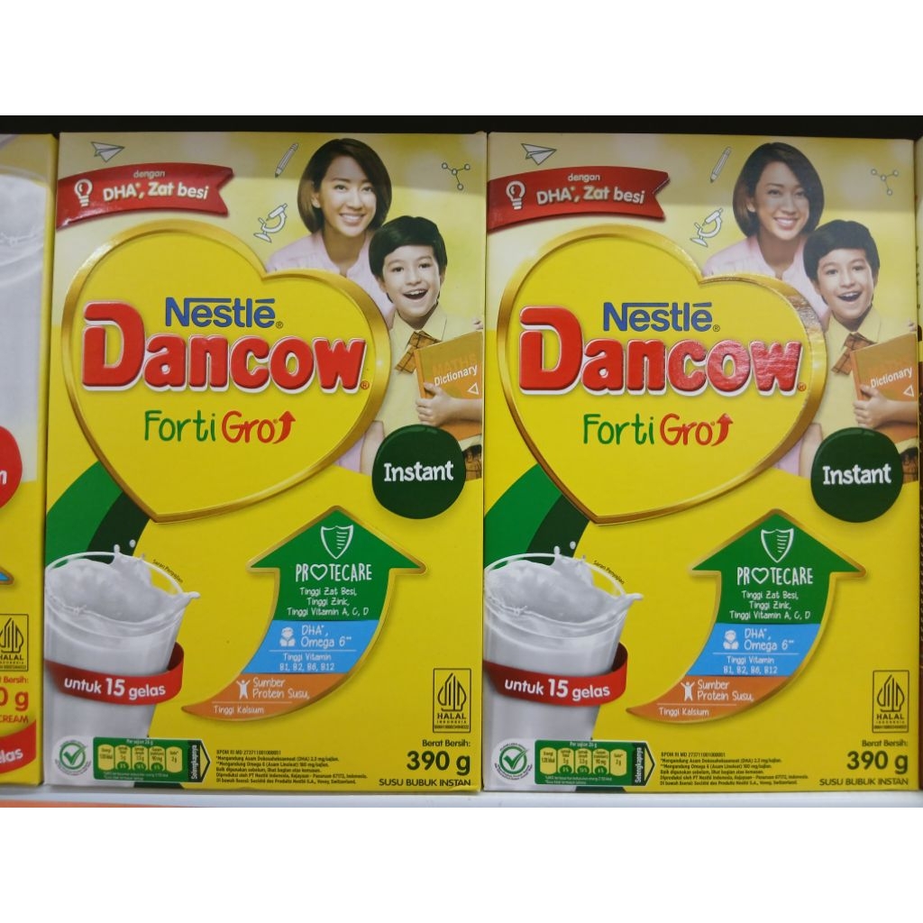 

Dancow fortigro 390 gr untuk usia 4-12tahun