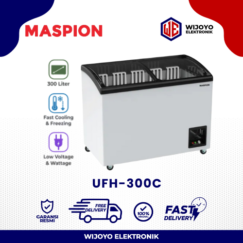 CHEST FREEZER BOX MASPION / FREEZER UCHIDA UFH300C UFH 300C