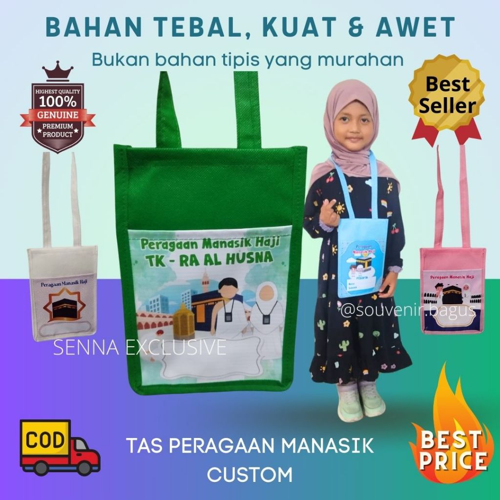 

Tas Souvenir Manasik Haji Anak Custom