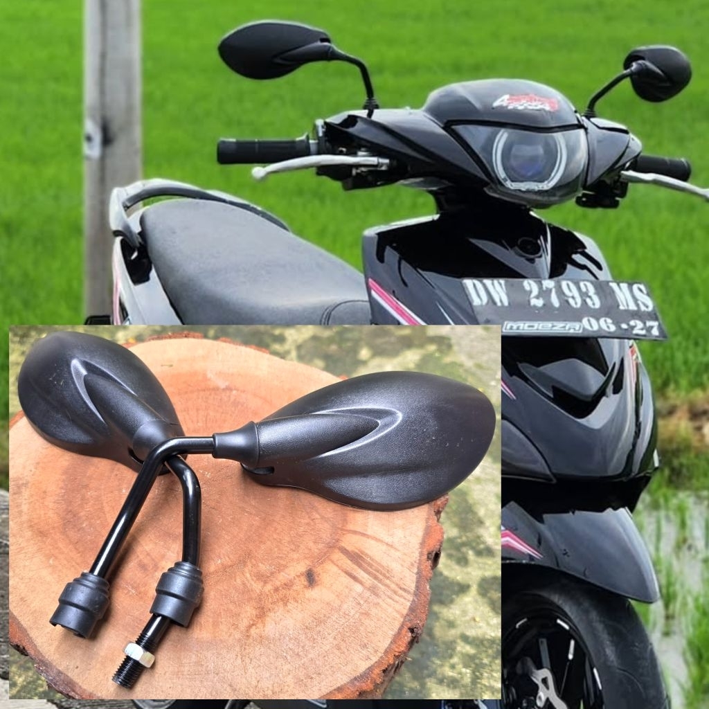 SPION MODEL X1 PNP YAMAHA MIO J KACA SPION MOTOR YAMAHA MIO