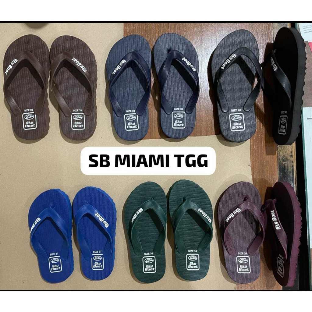 Sandal Skyboat Miami Anak Polos Sandal Jepit Anak MIAMI Kids