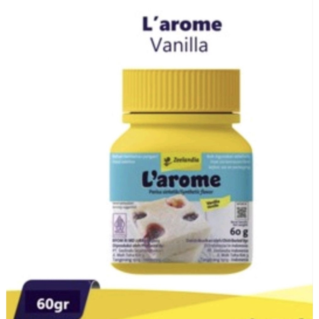 

LAROME VANILA SUSU CAIR 60GR