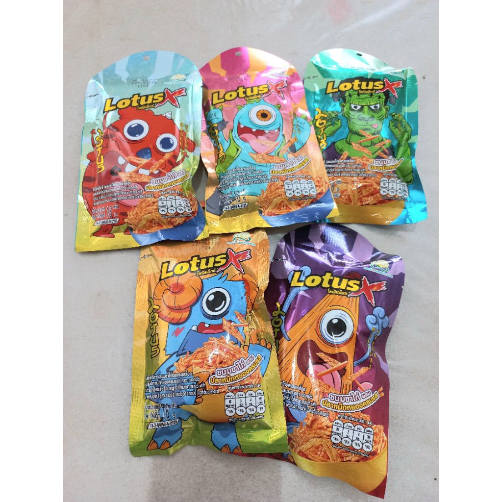 

lotus biscuit stick squid (READY)