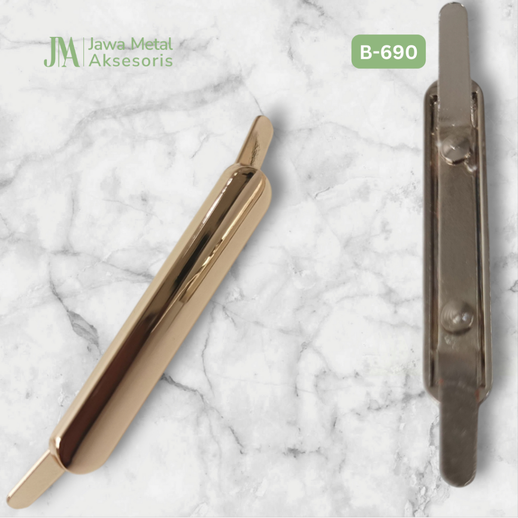 

Jawa Plat Label Polos Alloy Gold Silver Custom Nama Hijab Stainless Kerudung Busana Muslim B-690