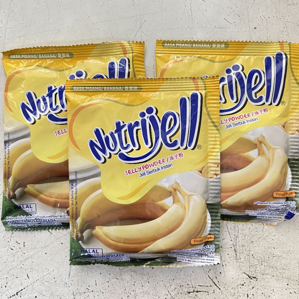 

Nutrijell JELLY rasa PISANG 30 gram | nutrijell pisang | jelly rasa pisang