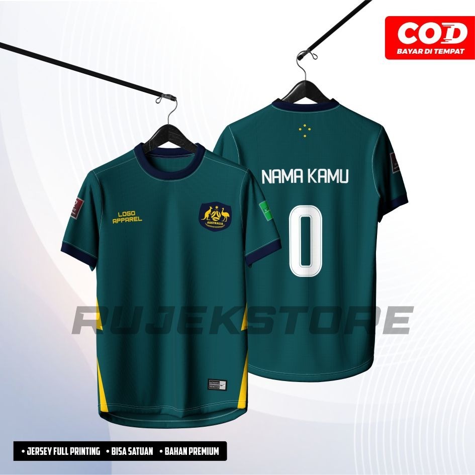 Jersey Australia 2022 Away Printing