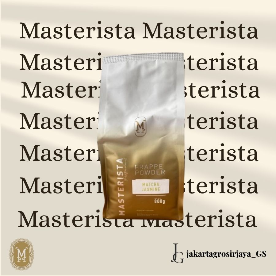 Bubuk Minuman Masterista Matcha Jasmine / Bubuk Minuman Rasa Matcha Jasmine / Bubuk Matcha Jasmine