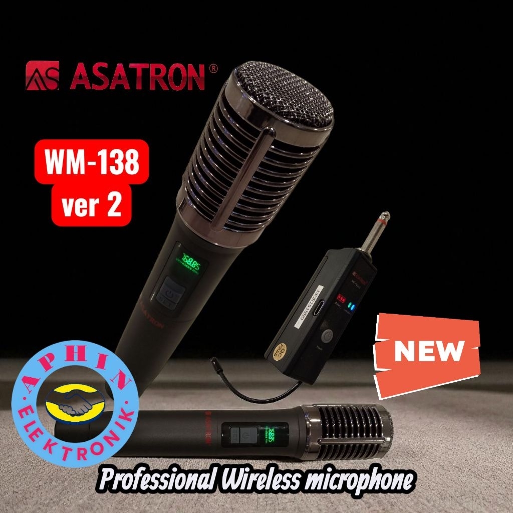Mic wireless Mic wireless ASATRON MW-138 VER 2 ORIGINAL
