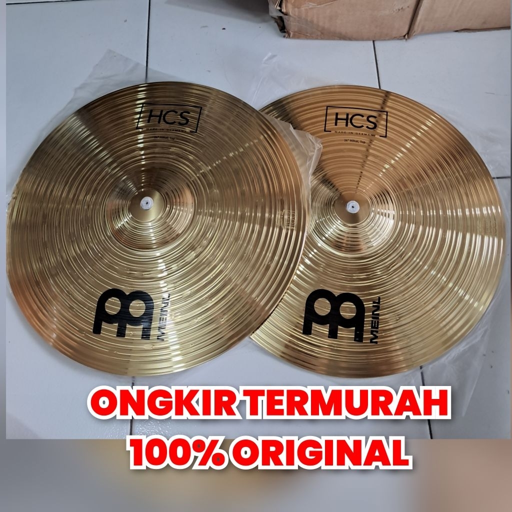 HIHAT MEINL HCS14H HI HAT MEINL CYMBAL HIHAT MEINL UKURAN 14 INCH