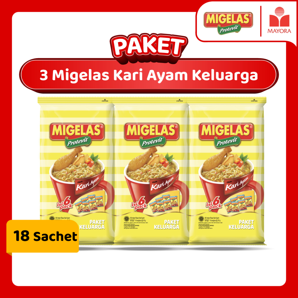 

Paket 3 Migelas Kari Ayam Keluarga