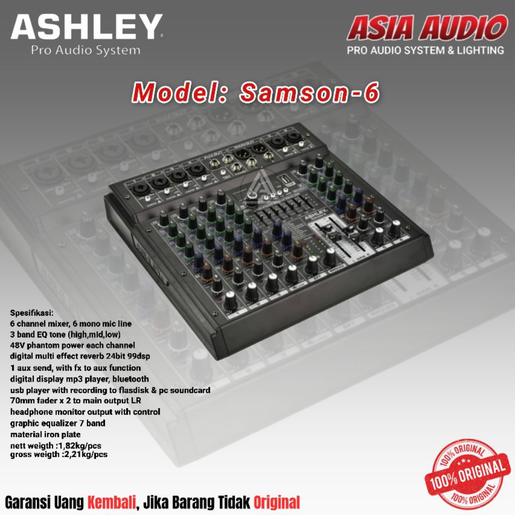 MIXER ASHLEY SAMSON 6