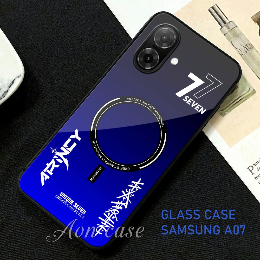 Softcase Glass Kilau SAMSUNG A07  2025 Terbaru - CASE SAMSUNG A07 -A153