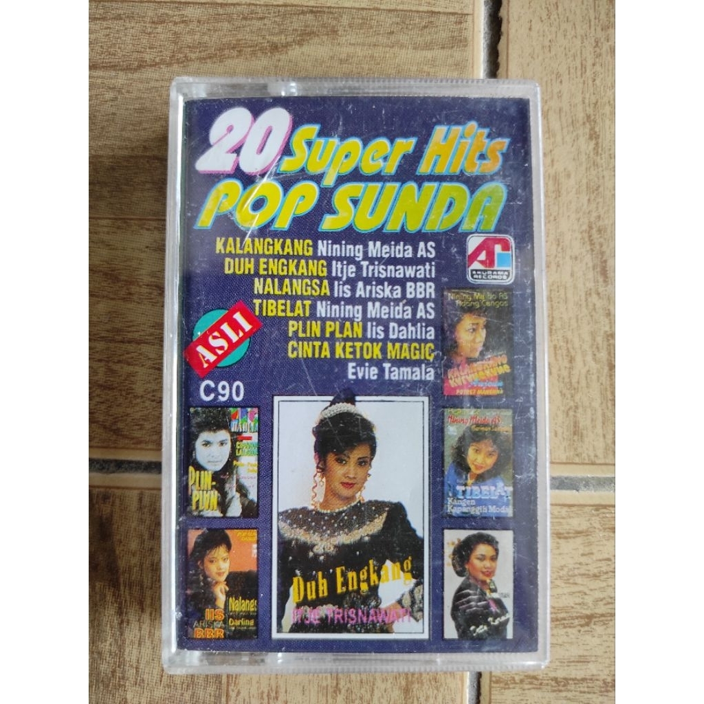 kaset pita 20 super hits pop sunda