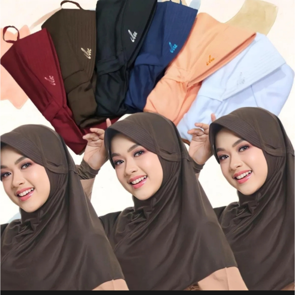 JILBAB RABBANI TALI TUTUP / KERUDUNG RABBANI kw / HIJAB SEKOLAH TK SD SMA PITA TUTUP MODEL CLX Anak