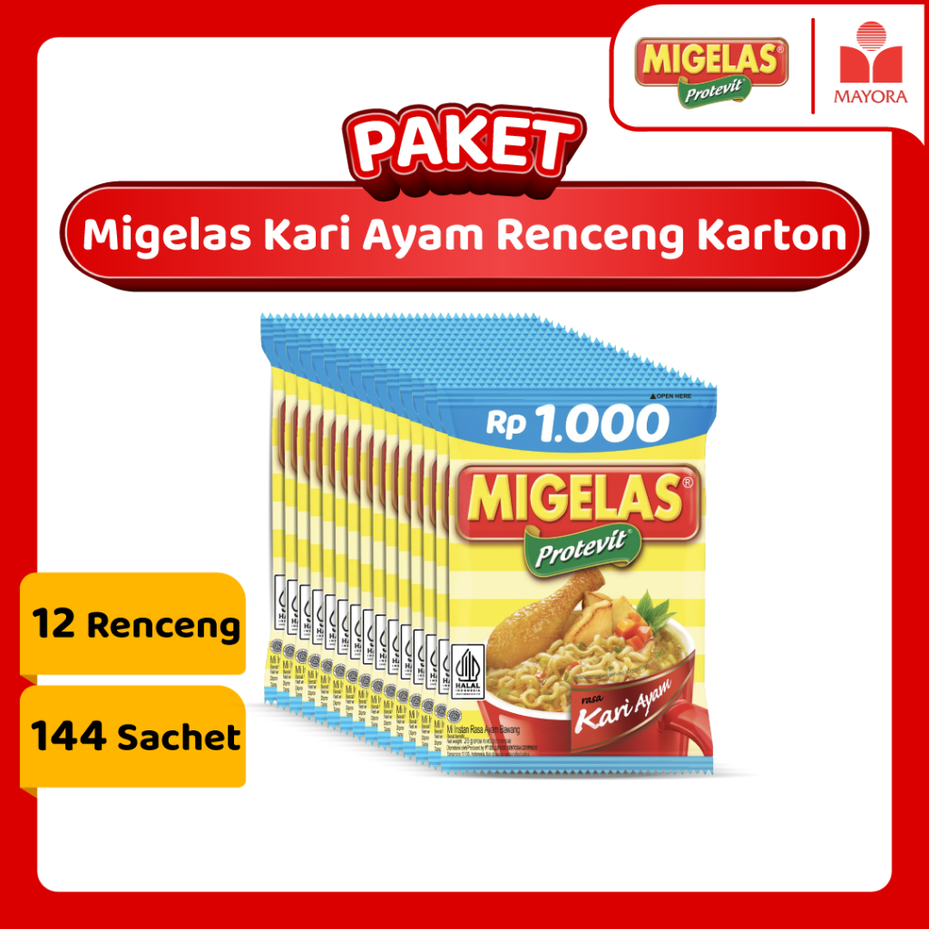 

Paket Migelas Kari Ayam Renceng Karton