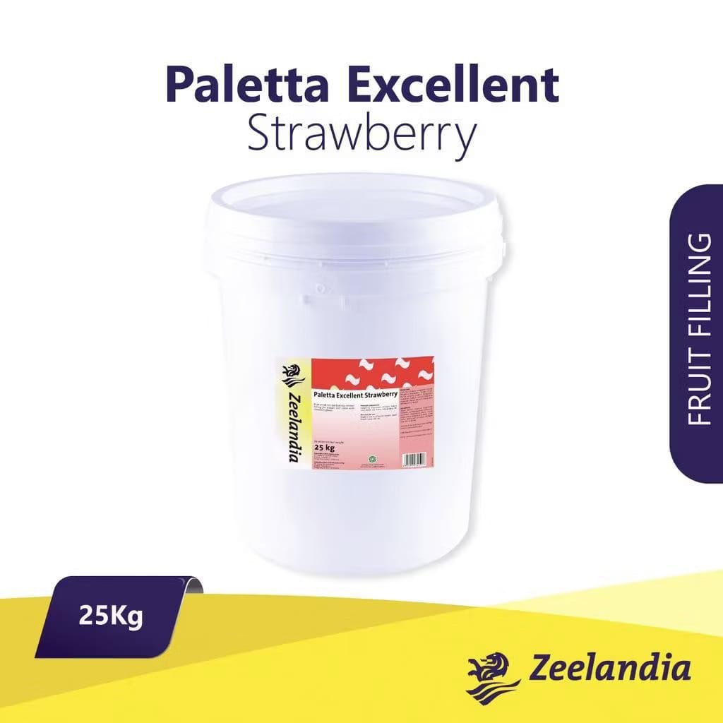 

selai zeelandia strawberry kemasan 25kg asli original