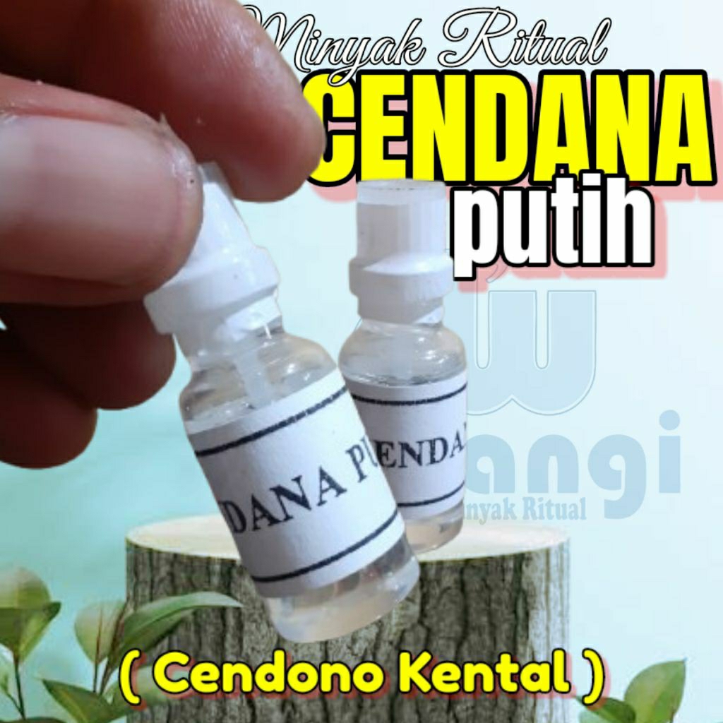 dewangi Minyak Cendana Putih kental asli segel
