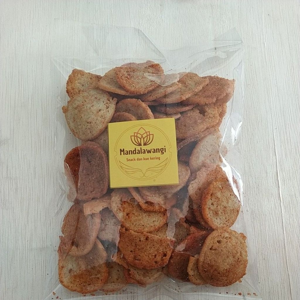 

keripik molring pedas (200gr)