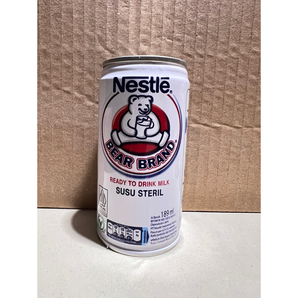 

Bear Brand Susu Beruang Kemasan Kaleng 189ml