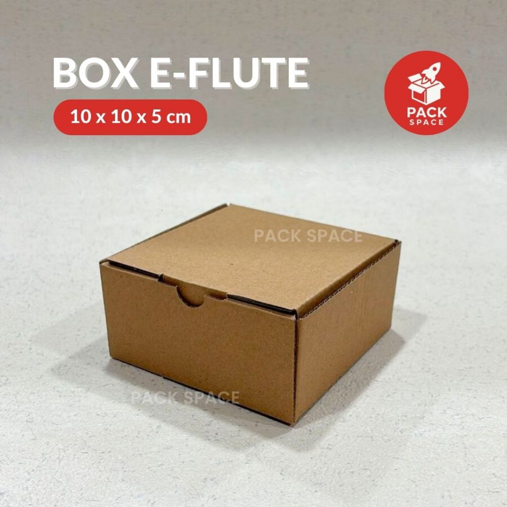 

Box Kardus E-Flute Coklat Untuk Packaging Olshop Sovenir Jam Kotak Kado Hampers Gelang 10x10x5 CM