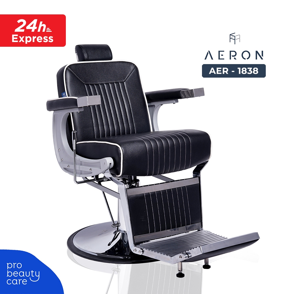 AERON - Kursi Barber Hidrolik AER-1838 Barbershop Chair