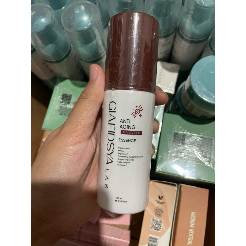 [New] Glafidsya Anti Aging Booster Essence | Shella Saukia Skincare Ss Skin Luminous Glow Daily Sun 
