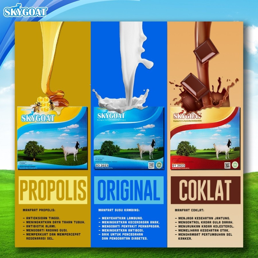 

Susu Kambing Etawa SKY GOAT Full Cream Original