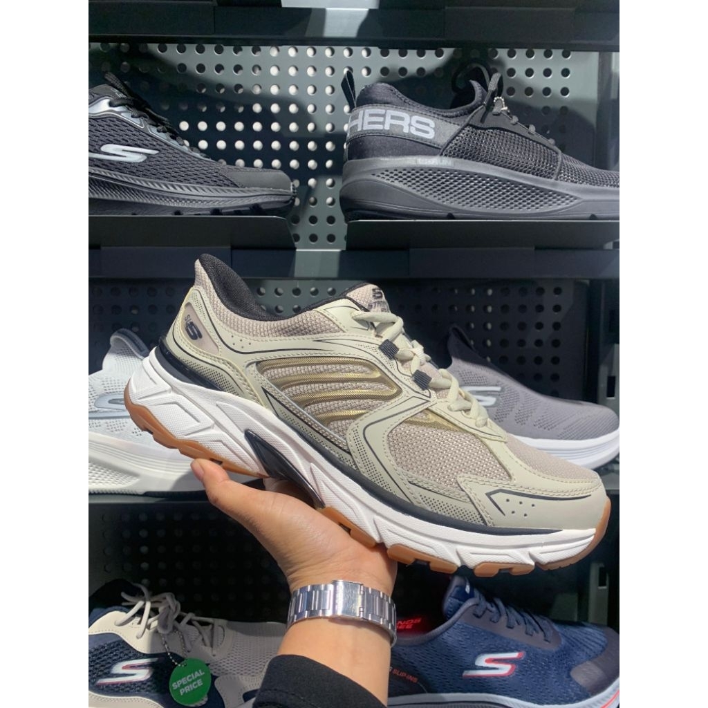 SEPATU SKECHERS SLIP-INS STAMINA SPORT MEN'S TRAINING-SKE233151NTB