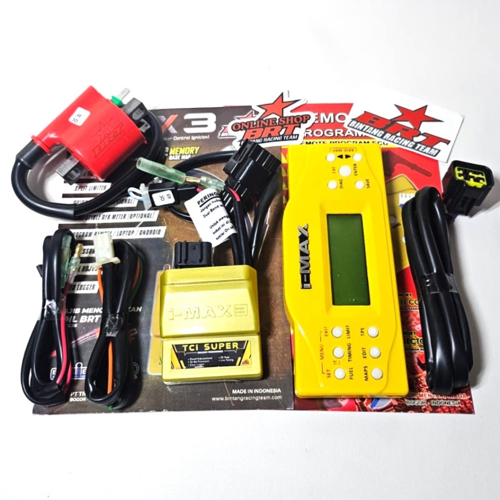 TCI CDI IMAX 3 SUPER 52 Step & REMOTE BRT YZ 125 DC CDI I-MAX 3 TCI SUPER 52 Step BRT YZ125