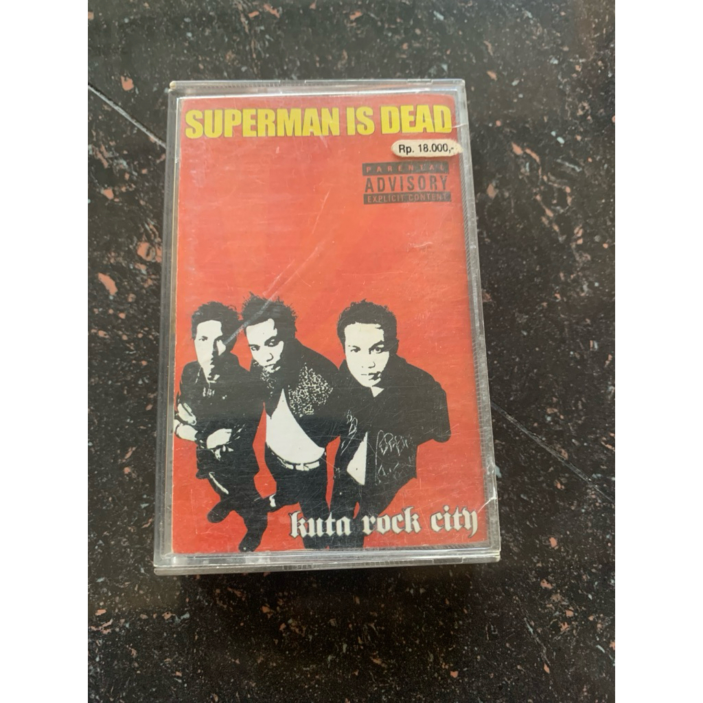 kaset pita Superman is dead album Kuta rock city