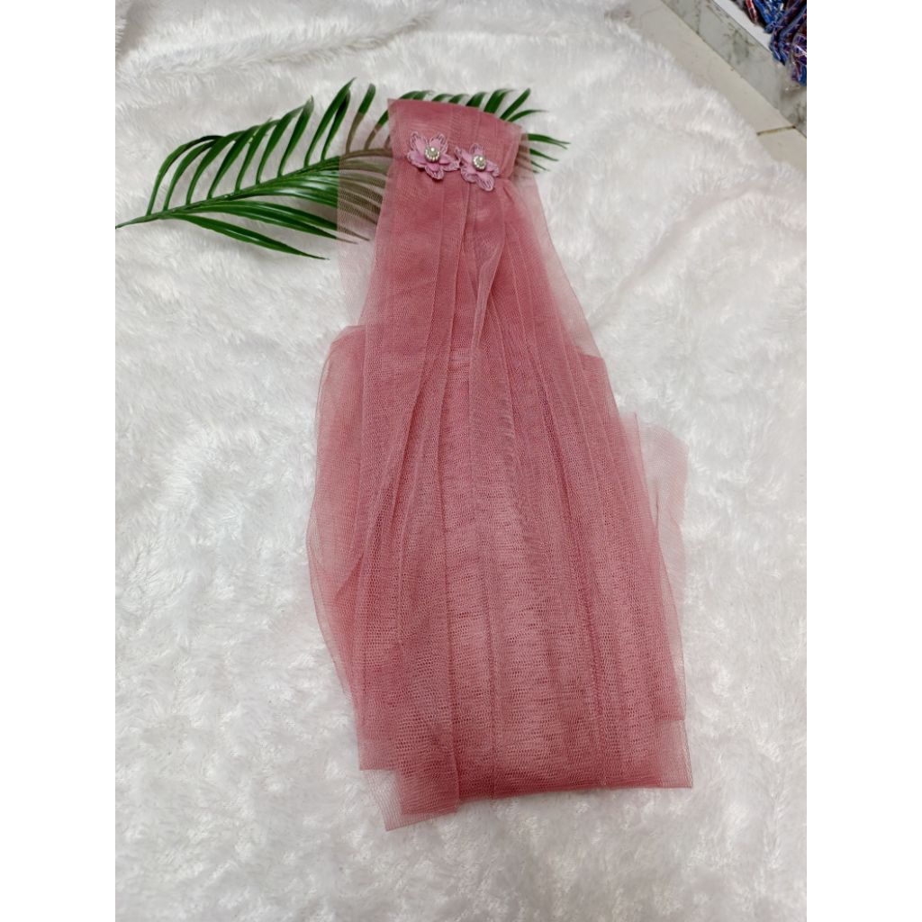 Selendang  Tutu Kebaya /Motif Variasi Payet Random