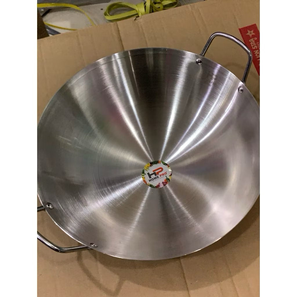 WAJAN STAINLESS TEBAL UKURAN 40 CM
