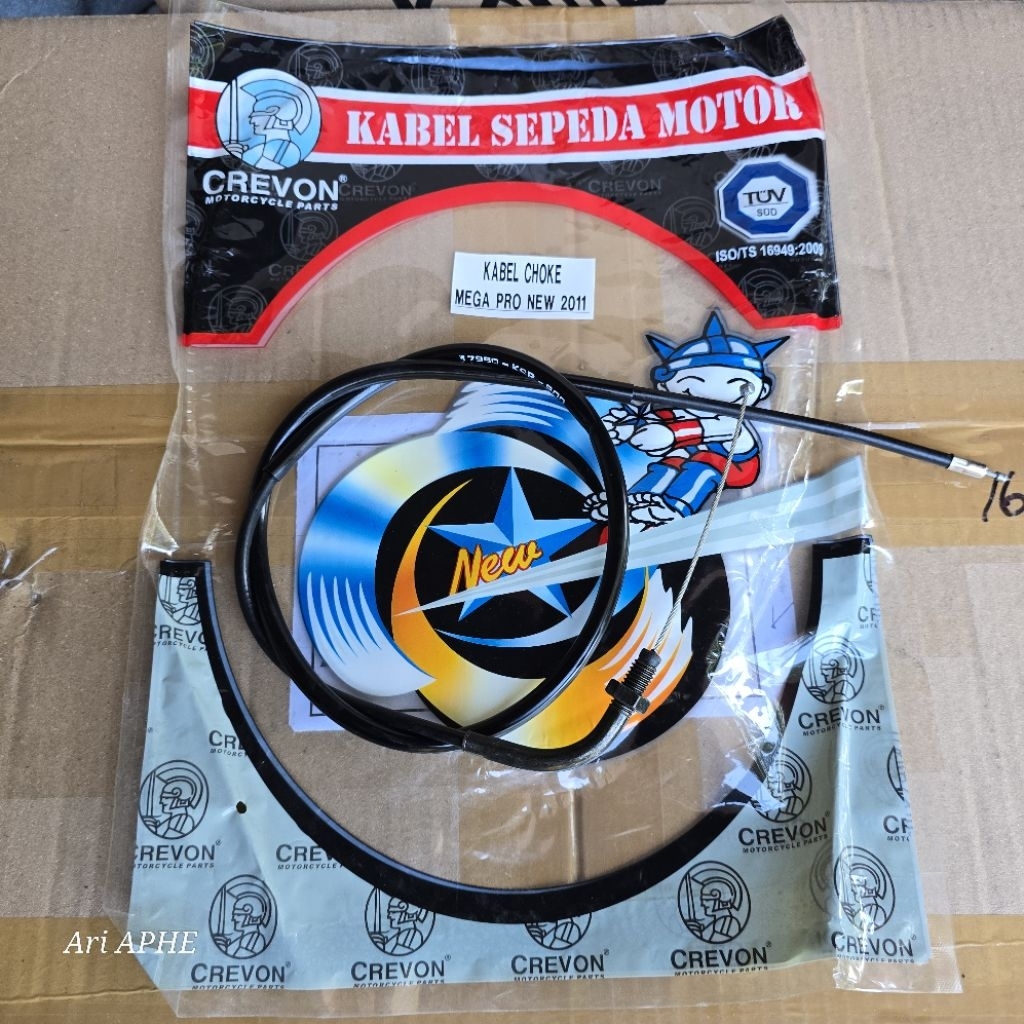 OBRAL kabel chuck choke cuk starter honda NEW MEGAPRO MONOSHOCK merk CREVON