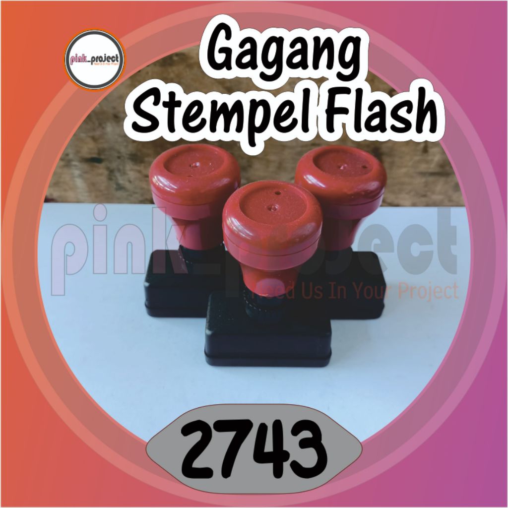 

Gagang Stempel Flash Warna Otomatis UKURAN CB 2743