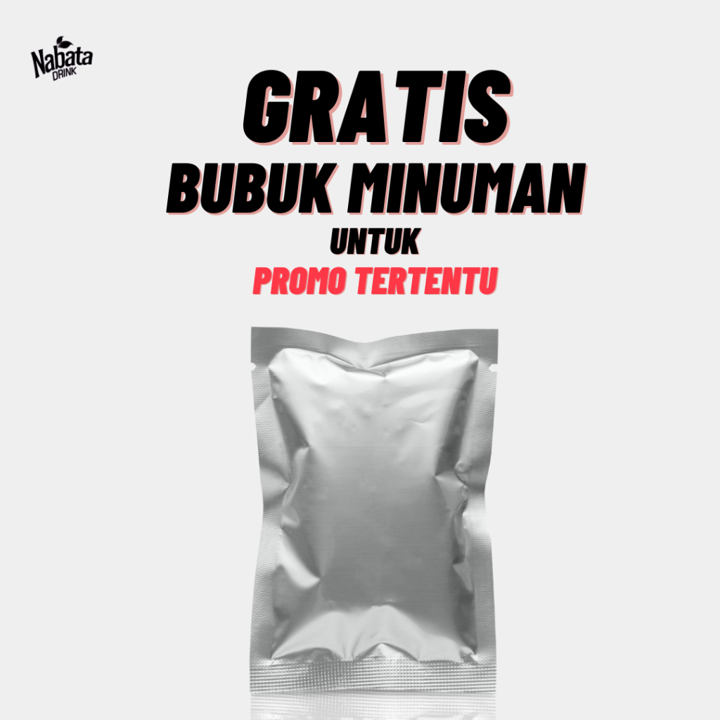 

Bubuk Minuman Gratis Untuk Promo Tertentu | Produk Hadiah