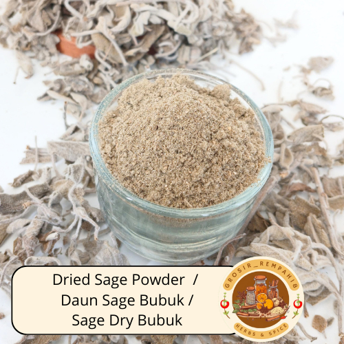 

dried sage powder / daun sage bubuk / sage dry bubuk