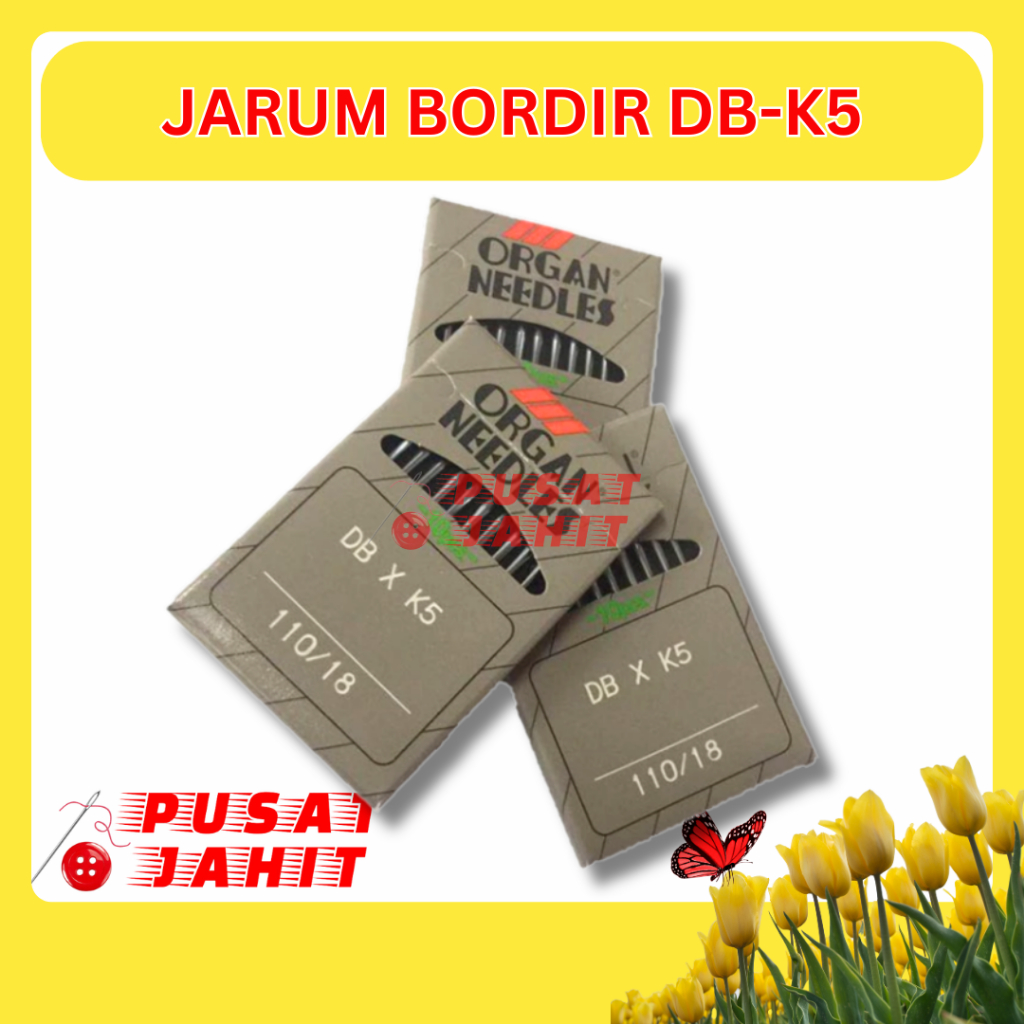 Jarum DB x K5/Jarum Mesin Bordir Komputer