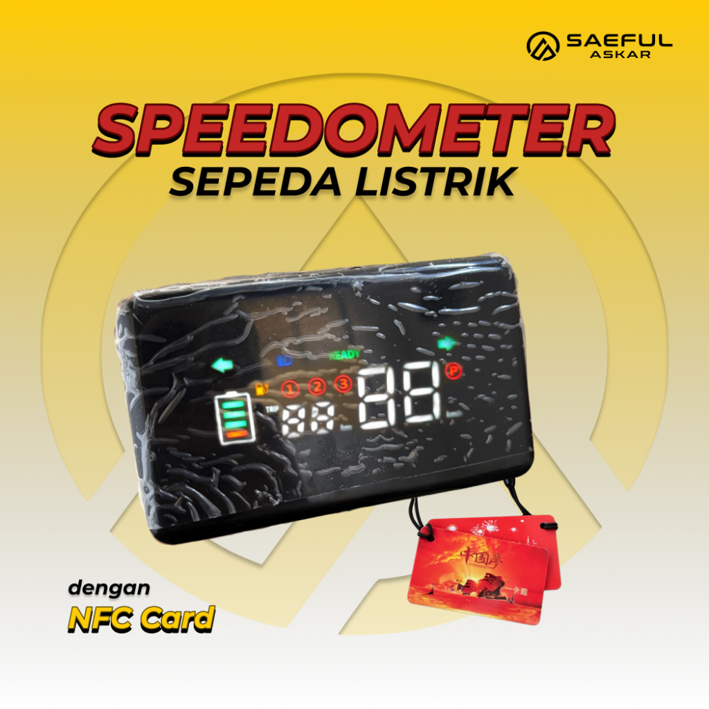 Indikator Display Speedometer Sepeda Listrik Motor Listrik 48v 60v 72v