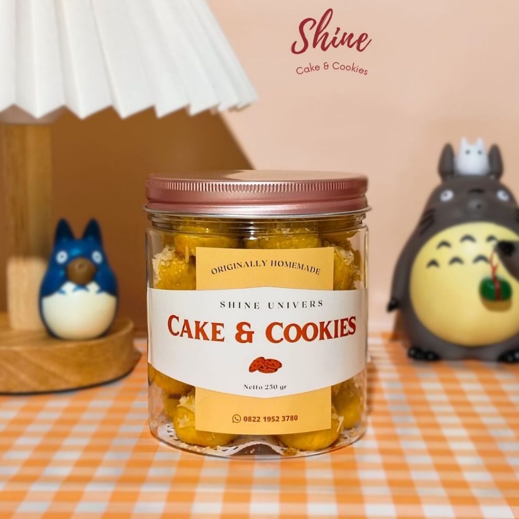 

Nastar Keju Premium 250gr – Kue Kering Lembut Lumer Isi Nanas Asli Enak Banget