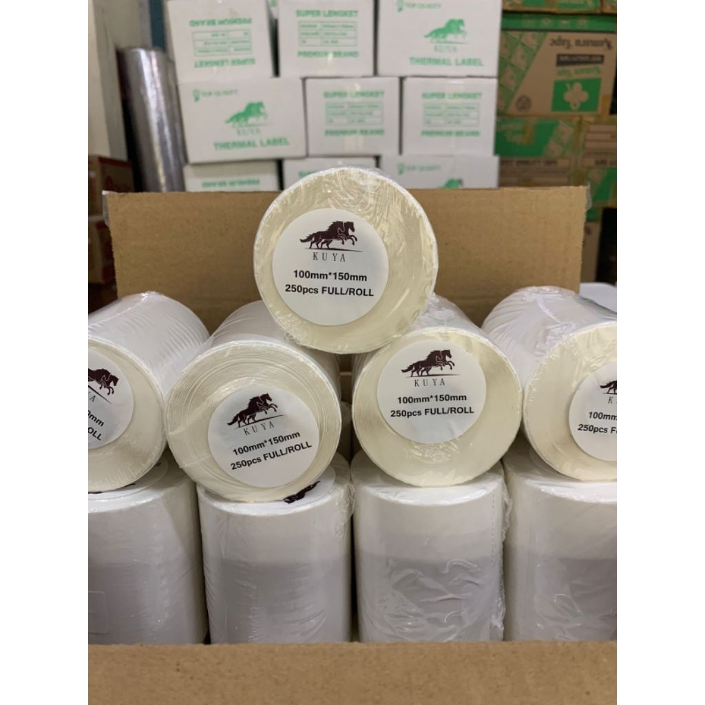 

Thermal label Kuya 78mm x 100mm x 300pcs
