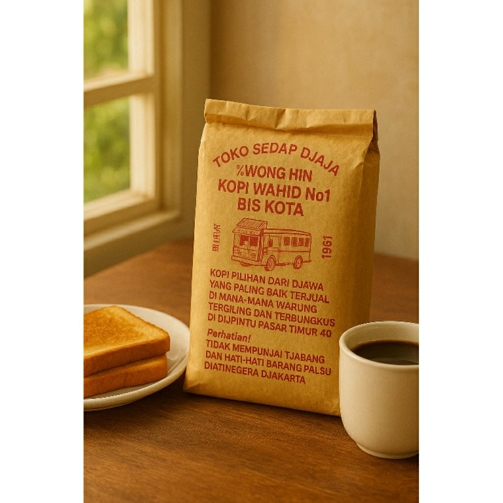 

KOPI CAP BIS KOTA (100grm)BUBUK/ASLI JATINEGARA