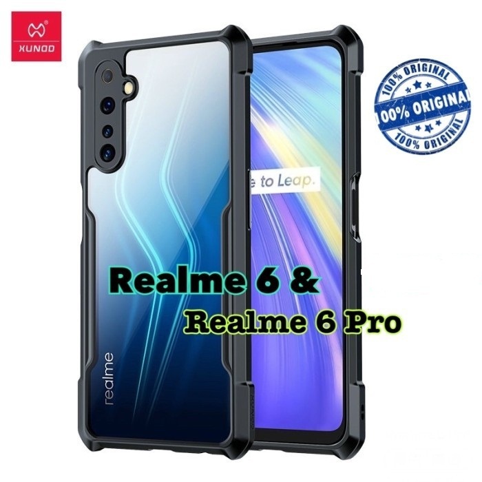 XUNDD ORIGINAL Realme 6 6 Pro 6i 6s Soft Hard Case Hybrid Armor