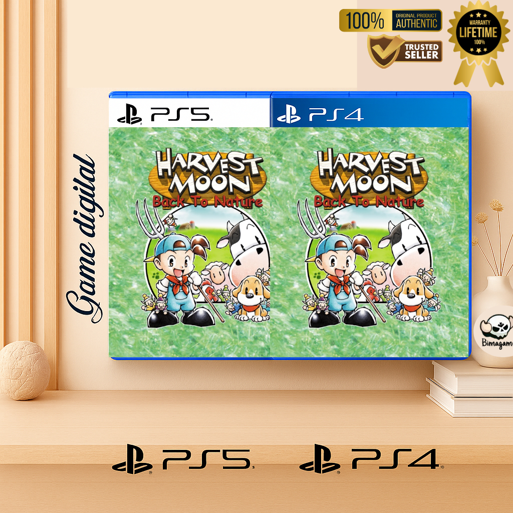 Harvest Moon Back to Nature ps4 ps5