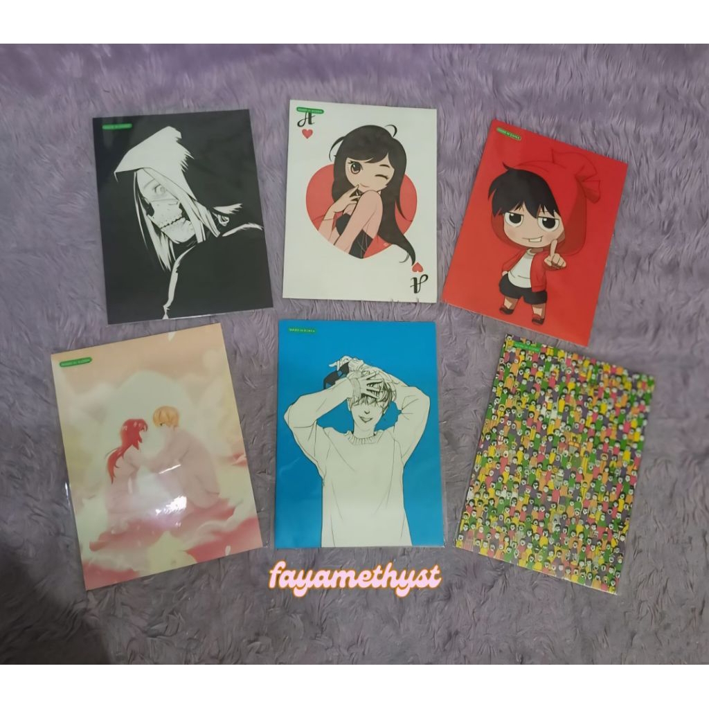 

Merchandise Official Webtoon Poascard